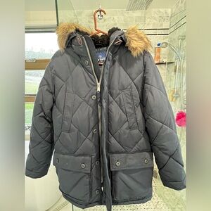 Old Navy, Navy Blue Quilted Jacket